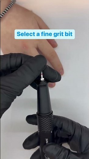 How to remove cuticle on a nail biter with an e-file