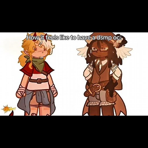How it feels like to have a dsmp oc: || DSMP || GL2 || SATIRE || (Repost from my Tiktok.) || ☆