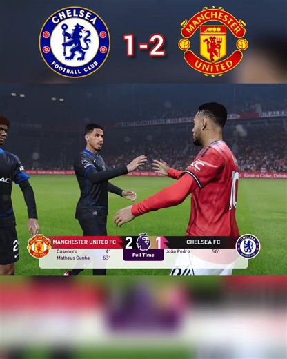Manchester United vs Chelsea - Premier League 25/26