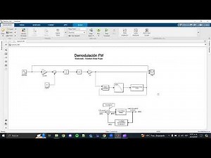 Demodulación FM en Simulink