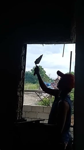 Set Up Concrete Window