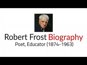 Robert Frost: An American poet Biography in Hindi