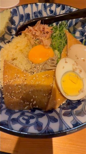 オープンしたて岐阜にできた冷やしタヌキ蕎麦専門店！