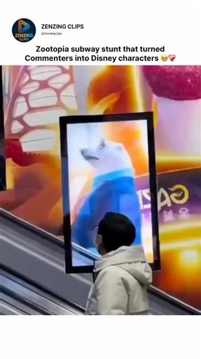 Zootopia subway disney character 🥹❤️‍🩹