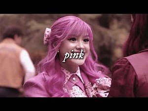 pink 'descendants: wicked wonderland' scene pack