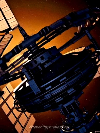 Orbital Derelict: Structural Decay and Long‑Term Stability of Unmanned Space Habitats This visualization captures the haunting stillness of an abandoned orbital station drifting in deep space. With no active thermal regulation or human maintenance, the structure shows signs of gradual degradation as micro‑meteoroid impacts, radiation exposure, and thermal cycling slowly erode its integrity. The silent rotation and dimmed modules reflect the long‑term challenges of sustaining artificial habitats 