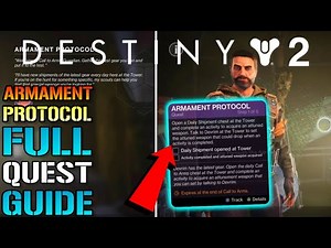 Destiny 2: "Armament Protocol" Call To Arms Week FULL QUEST Guide (Ash & Iron)