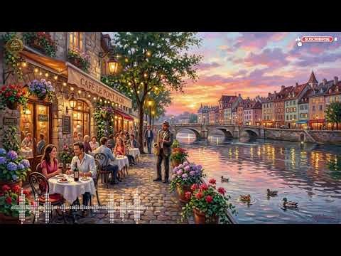 𝐏𝐚𝐫𝐢𝐬 𝐂𝐚𝐟𝐞́ French Instrumental Music Playlist | Soft Jazz Tunes[NO ADS]