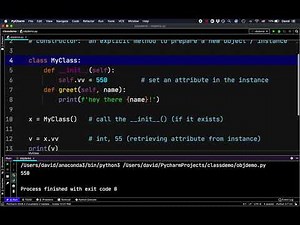 Classes 3: Constructor and Instance Attributes