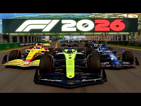 F1 2026 Mod Career Part 1: A NEW ERA BEGINS! 4 NEW MANUFACTURERS ENTER F1! LAMBORGHINI F1 DEBUT!