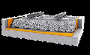 Under ballast mats increase the tamping intervals