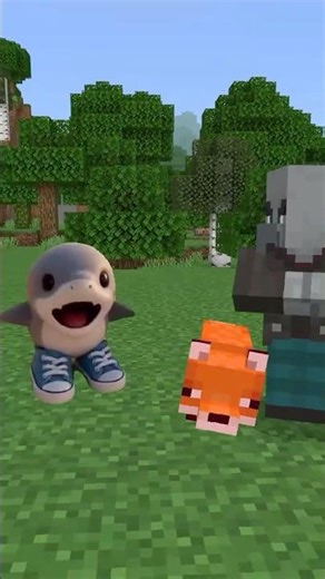 Tralala's pet fox was attacked #minecraft #italianbrainrot