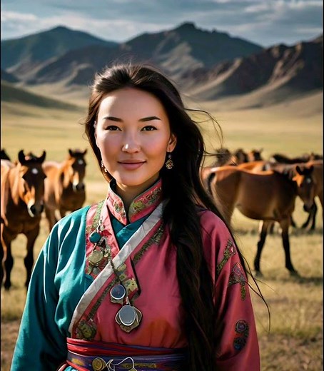 Beautiful Mongolian Women