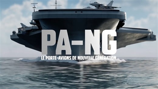 2038年以后可能才服役的欧洲最大航母FS FRANCE LIBRE“自由法国”宣传片，可见法国知道自己十几年后还在用阵风