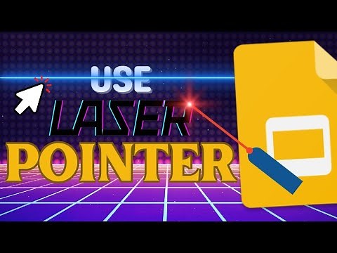 How to Use the Laser Pointer in a Google Slide Presentation (Press One Key)