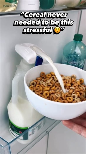 HOME ORGANIZATION & DECOR on Instagram: "This tiny change fixes the most annoying breakfast problem 👌🏻❤️ 🛒Comment “Milk” to get the link in your DM’s automatically or tap the link in our bio! Make sure to follow us @thatorganizedhome, as IG only allows DMs from accounts you follow ❤️ 👆Product is tagged on the video.Please make it a full screen and click on view product button at the bottom Or 🎊Get yours by clicking lignk in bio @thatorganizedhome kitchen gadgets, kitchen products, cooking t