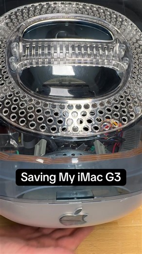 Reviving an iMac G3: Cleaning and Reseating Components