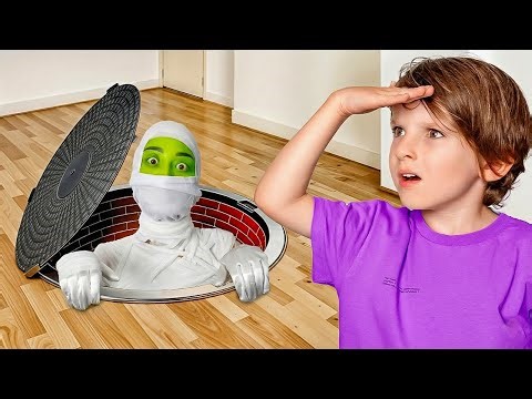 THE FLOOR IS LAVA vs MUMMIES! 🧟‍♂️ Can we Escape the Basement?