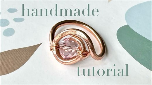Beginner-friendly ring tutorial – DIY wire jewelry