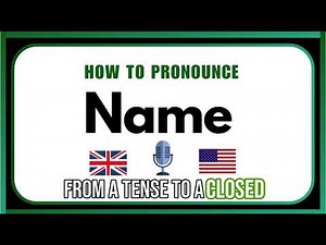 How To Pronounce Name Correctly | Easy English Pronunciation Guide