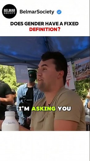 Does a gender have a fixed definition? #charliekirk #debate