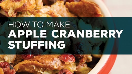 In this classic clip from Paula's Best Dishes, I'm makin' an Apple Cranberry Stuffing recipe that deserves a spot on your Thanksgiving table. Click here for the full recipe: https://www.pauladeen.com/recipe/apple-cranberry-stuffing/ | Paula Deen