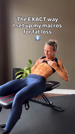 Cheryl Coulombe • LIFT WITH CEE on Instagram: "Macros for women over 50 to reveal abs - here’s exactly what I eat at 52 to build muscle and lose fat. I Google TDEE calculator to determine maintenance calories for my current size and activity level. I deduct 250 calories to create a deficit. I always start at the low end and increase as my body plateaus but NEVER go more than a 500 calorie deficit. I’m an EXPERT level food tracker, most people are not. Work on being a good tracker, it’ll accelera