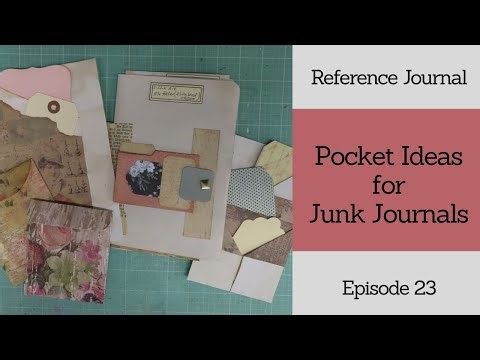 Craft with Me | Junk Journal Pocket Ideas Ep. 23