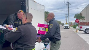 BREVARD COUNTY LAW ENFORCEMENT AGENCIES HOLD 9TH ANNUAL "REVERSE CHRISTMAS PARADE" TO COLLECT TOYS FOR KIDS IN NEED Yesterday the Brevard County Sheriff's Office along with our partners from the Cocoa Beach Police Department, Melbourne Police Department, Cocoa Police Department, Titusville Police Department, Palm Bay Police Department, Indialantic Police Department, West Melbourne Police Department, Melbourne Beach Police Department and Rockledge Police Department held the 9th Annual "Reverse Ch