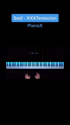 Sad! - XXXTentacion performed by PianoX! #sad #xxxtentacion #xxx #piano #pianotutorial #pianocover #tutorial