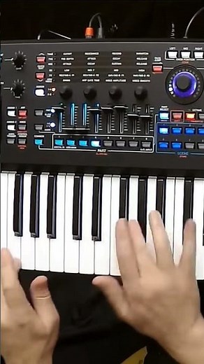 YAMAHA MODX M6 - You play me like a drum set