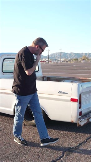 Tire Destroyed Drifting This F100