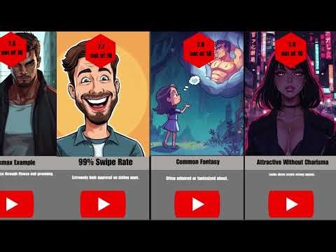 Comparison: Every Level of Attractiveness