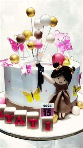 letest balloon cake design 💯 eggless