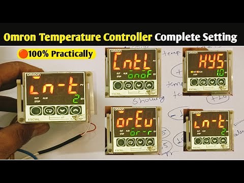 How to set Omron Temperature Controller| Omron Temperature Controller Setting