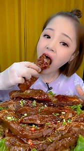 So Big and Spicy Cow Ribs Mukbang Challenge | Pripola