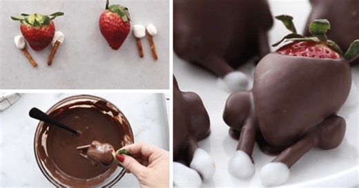 DIY Chocolate-Covered Strawberry Turkeys for the Holidays