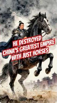 Barbarian Chieftain Destroyed China's Greatest Empire With Just Horses
