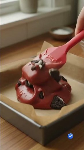Easy Red Velvet Oreo Fudge #oreo #redvelvetcakedesign #easyrecipe #homemadefood #dessert