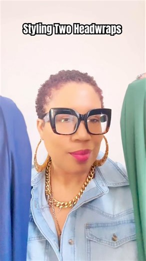 How To Style Two Headwraps