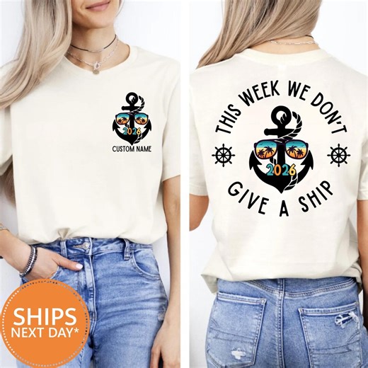 Custom Cruise Shirt, Funny Squad Trip Tee, Family Vacation Comfort Colors - Etsy