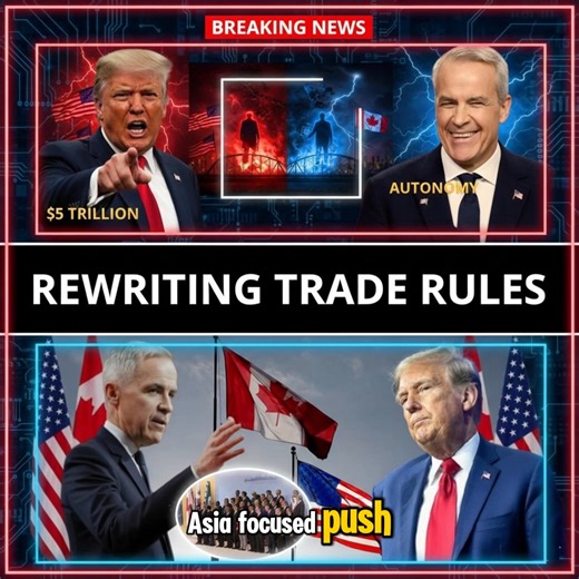 🚨 BREAKING: Canada under PM Mark Carney is going all-in on a massive Asia trade pivot – deeper ties in infrastructure, tech, and supply chains worth hundreds of billions! 🌏💰 💬 Full story: https://zwent.net/1215/ This bold move is grabbing eyes in Washington, especially with Trump's tariff threats looming. 🇺🇸👀 It's more than just deals – Canada wants a bigger say in Pacific trade rules amid rising competition. Analysts say this could push Trump to rethink his U.S. strategy in the region. �