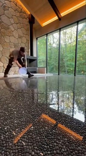 How a Professional Creates Mirror-Glossy Floors