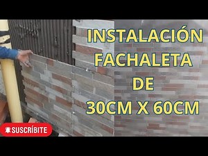 INSTALLING WALL TILES. 30CM X 60CM TILES. We'll show you how to do it from the beginning.