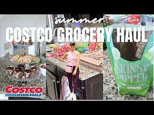SUMMER Costco Grocery Haul ☀️🛒 | Party Snacks, Family Favorites & Weekly Costco Haul!