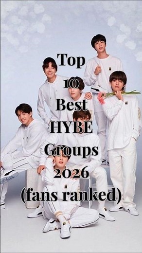 Best HYBE Groups 2026 👑 Fan Ranked!#shorts #viralshorts #bts #enhypen #kpop #hybe #seventeen #txt