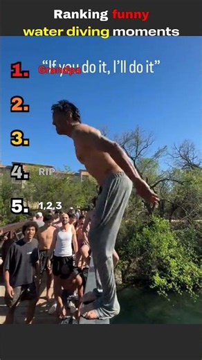 Ranking Worst Diving Fails Ever 💀 #shorts #diving #fails