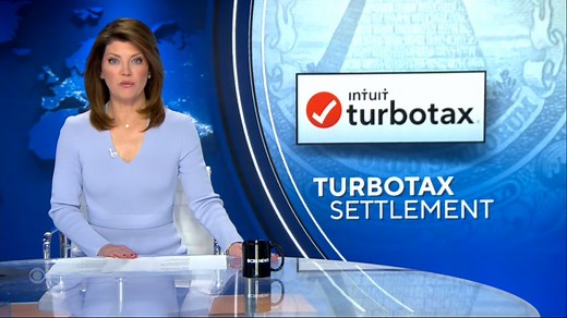 Settlement checks will be going out in the mail next week for more than 4 million TurboTax users after its parent company was ordered last year to pay more than $140 million to low-income users who were duped into paying for tax services they could have gotten for free. | CBS Evening News