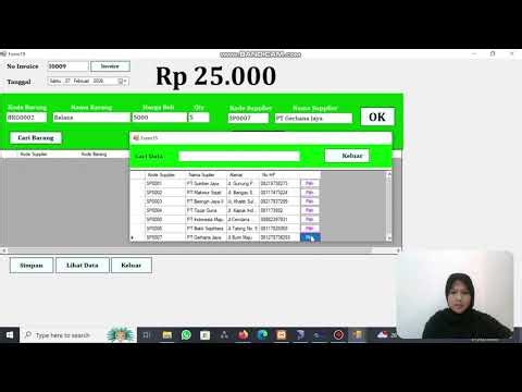 TUGAS AKHIR MATKUL CLIENT SERVER PROJECT MINIMARKET