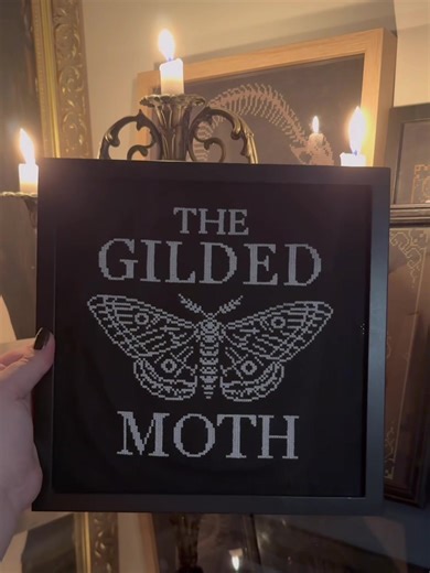 Gothic Cross Stitch Patterns for Your Etsy Projects